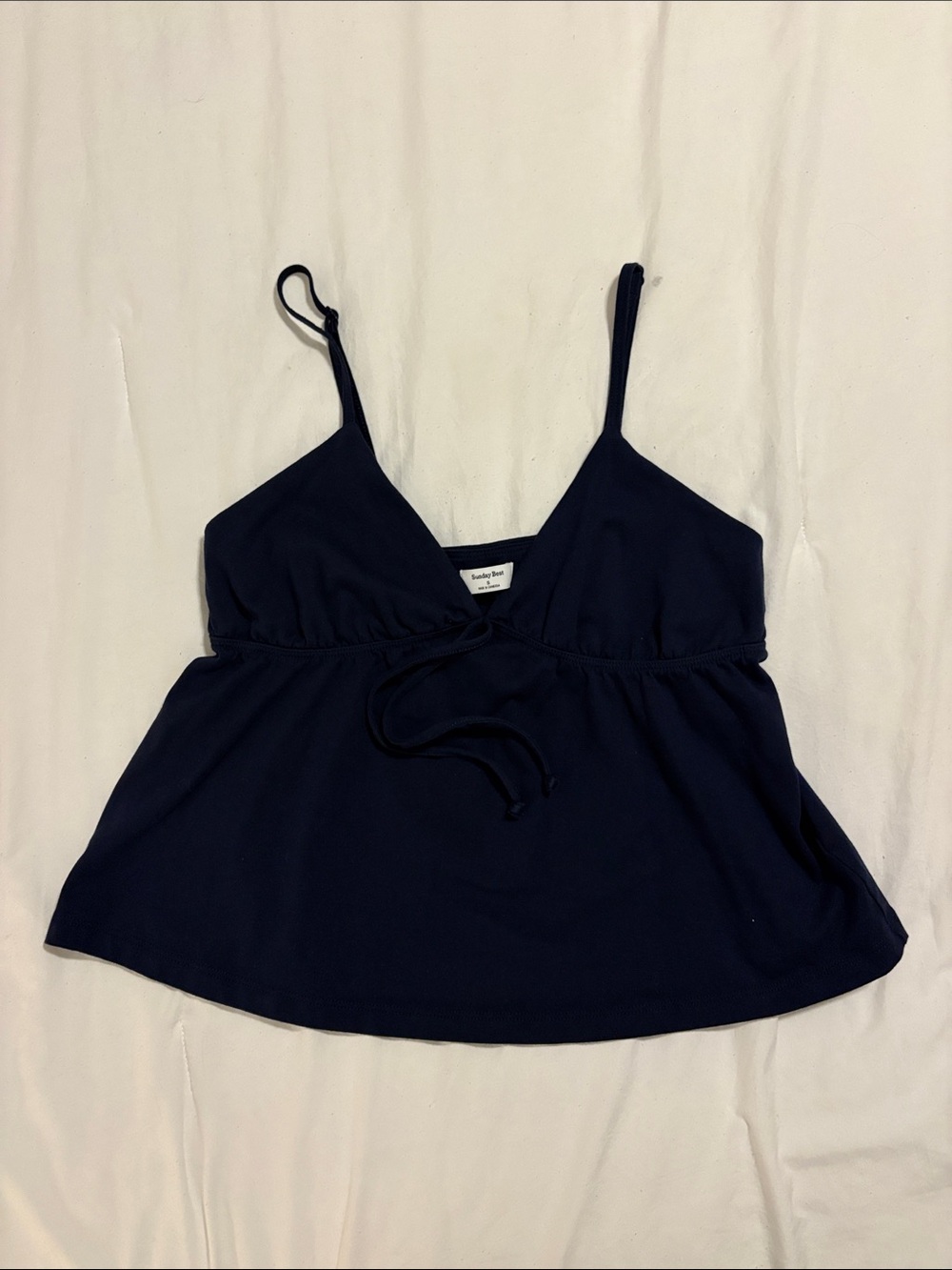 Sunday Best Navy Spaghetti Strap Camisole